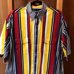 Vintage 90s Wranglers snap button short sleeve